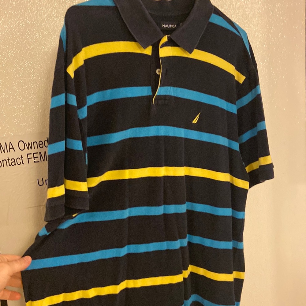 Nautica Short Sleeve (Nice Collard Button Up)